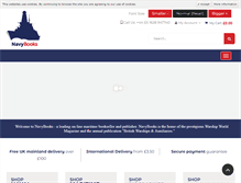 Tablet Screenshot of navybooks.com